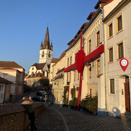 Amedeea'S Apartment Sibiu Bagian luar foto